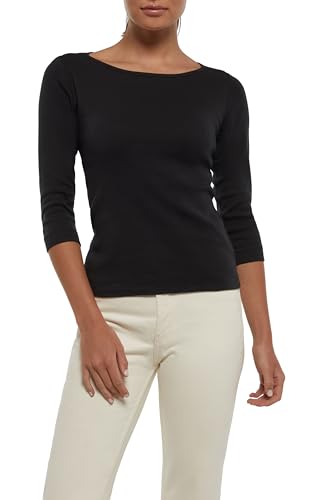 Three Dots Women's 3/4 Sleeve Top