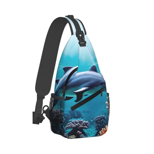 Mochila Urbana Bandolera con Estampado Marino Unisex miniatura 2