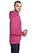 Port & Co Fleece Pullover Hooded Sweatshirt-PC78H-L-Heather Sangria