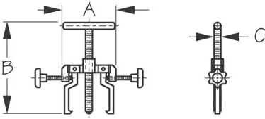 Sea Dog 660040 Small Impeller Puller
