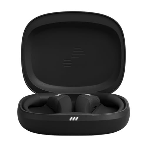 Image of JBL Endurance Zone True Wireless Open-Ear Sport Headphones with Ergonomic Ear Hook Design, OpenSound Technology, 32H Playtime, IP68 Waterproof, Google Finder, Headphones App, Black /Grey