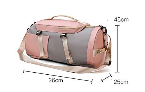 Sac à dos multi-fonctions rose idéal pour vos weekends et séances de sport - 4
