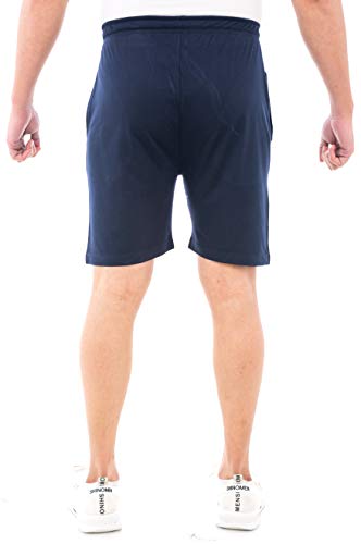 Image of Epoxy Men's Combo Shorts Pack - Sports, Gym, and Bermuda Shorts for Men - Pack of 2 - Cotton Fabric, Zipper Pocket, and Stylish Design - Summer Wear and Fitness Essentials