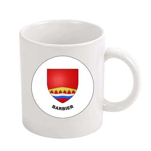 TAZA - ESCUDO ARMONIAL BARBIER ARMORIAL DES FAMILLES BASQUES - PAIS VASCO