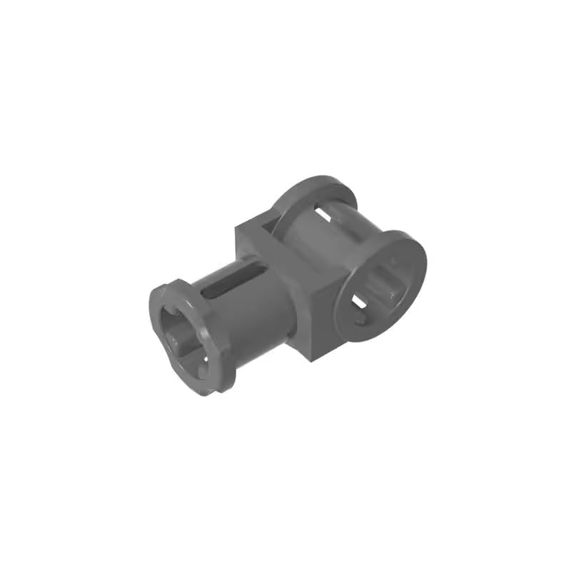 Gobricks Shaft Bolt Connection Technic Axle Connector with Axle Hole 32039 42135 4107081 GDS-931 50Pieces Compatible with Lego Classic Bulk Toy MOC Color:Dark Bluish Gray โ image 1