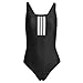 adidas Mujer 3 Stripes V-Back Swimsuit...