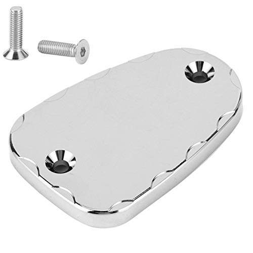 [ACCESSORIO PRATICO PER MODELLI SPECIFICI] Perfettamente progettato per Triumph Thruxton 1200 2016‑2019, questo coperchio del serbatoio del liquido dei freni della frizione protegge i serbatoi dei freni da piccoli danni.
