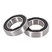 16287-2RS Replacement Bearing 16x28x7mm for Hub Cassette Freehub Bottom Bracket, Double Rubber Sealed 2RS Steel Bearing (2 Pack)