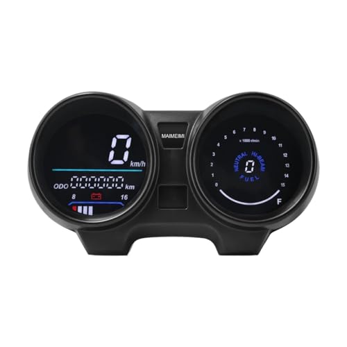 Compteur de vitesse numérique LED haute visibilité pour tableau de bord Titan 150