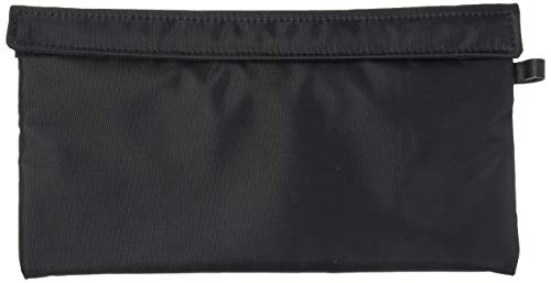 Smell Proof Stash Bag by Abscent, Odor Eliminating Travel Bag, K9 Tested, Odor Proof Pouch, Double Lined with Activated Carbon, Double Velcro Seal, Water Resistant, The Banker (Black)