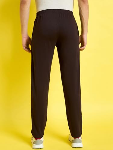 Image of bearbrother Men's Regular Fit Solid Trackpants