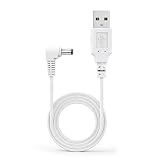 SEEHOM Power Cable Replacement for Astronaut Star Projector, Compatible with Mooyran Galaxy Night Light Projector, 1.2M AC Charger Cord Adapter