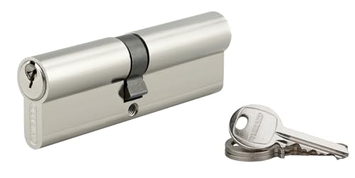 THIRARD - Cylindre à clé crantée 45 x 50 mm nickelé 3 clés