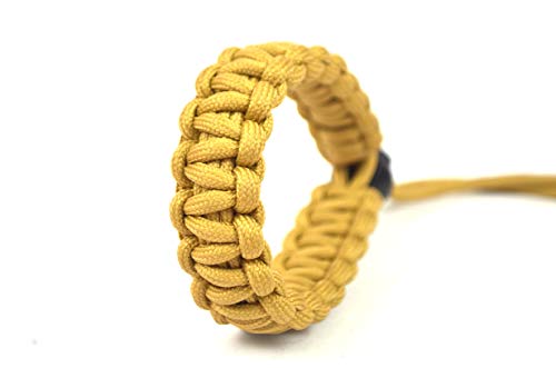 Image of Paracord Wrist Strap for robust hand grip to hold all DSLR camera /heavy gear /Binocular