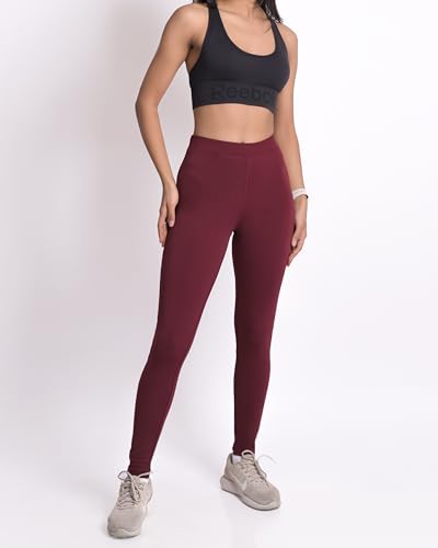 Image of Mehrang Women's Stretch Fit Yoga Pants, Track Pants Stretchable Gym Legging Tights