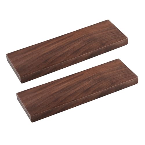 Laroal Lot de 2 blocs de bois à sculpter pour la sculpture, panneau en bois de noyer noir, bloc de bois massif, blocs de bois, kit de sculpture sur bois