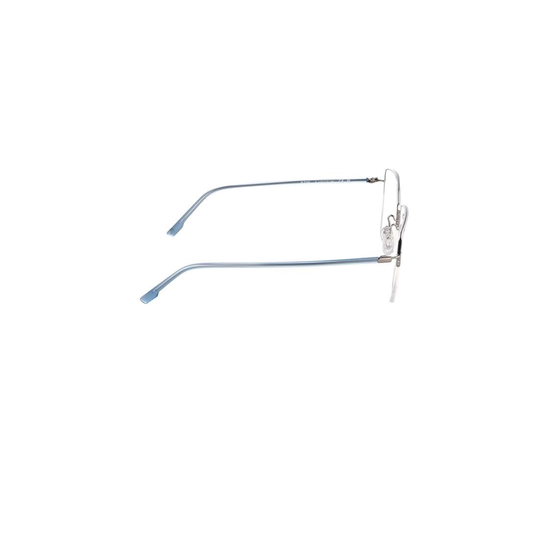 Rodenstock R7143 Oprawki do okularów na receptę, srebrne, niebieskie, damskie, Srebrny, niebieski, 54