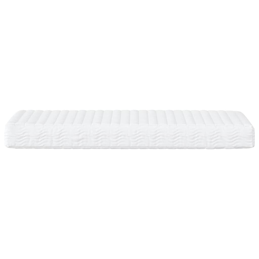 Rozkładana 2w1 z piankowym materacem do salonu i sypialni 90x190 cm szary | Sofa z materacem ciemnoszara 90x190 cm rozkładana kanapa z funkcją spania tkanina poliestrowa do salonu i sypialni