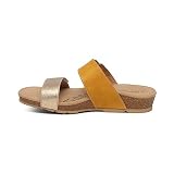 Aetrex Daisy Adjustable Slide- The Perfect Blend of Support and Fashion. Experience customizable com