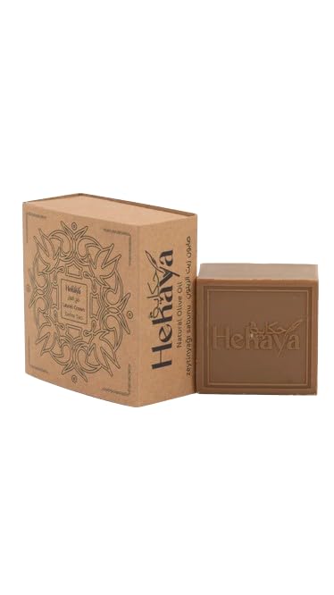 Hekaya Natural Laurel Oil Soap bar with Organic Ingredients, Vegan Soap, Moisturizing, Handmade for Body Face & Hair Soap Bars Laurel 125grams