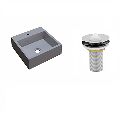 Kit Cuba Compace Q395 C/Válvula Metal 1'' (2,6cm) Cinza