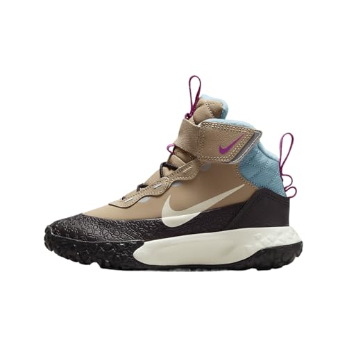 Nike Terrascout Little Kids' Boots (FV4174-200, Hemp/Burgundy Ash/Denim Turquoise/) Size 11