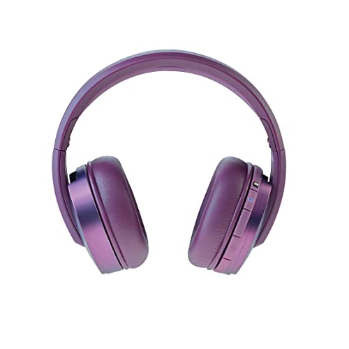 Focal Listen Wireless Chic Over-Ear Kopfhörer (faltbar, mit Bluetooth 4.1 aptX, zwei 'Cleare Voice Capture' Mikrofone, 20 h Akkulaufzeit) Violett