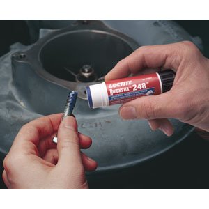 Part NO. LCP37684 Loctite 248, Semi-Solid Stick Medium Strength Blue Threadlocker, 9 Gram Stick