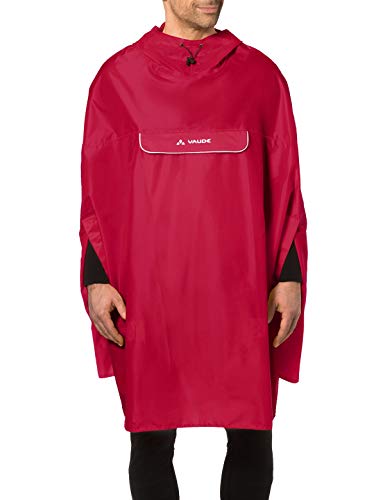 VAUDE Valdipino Rad-Regenponcho - Leicht, Wasserdicht & Umweltfreundlich | Bluesign®-zertifiziert | mit Eco Finish | Integrierte Tasche | VAUDE Green Shape-Label VAUDE Valdipino Rad-Regenponcho - Leicht, Wasserdicht & Umweltfreundlich | Bluesign®-zertifiziert | mit Eco Finish | Integrierte Tasche | VAUDE Green Shape-Label