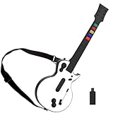 DOYO PC Guitar Hero Controller, Wireless PS3 Guitar Hero with Dongle for PC and PlayStation 3, Compatible with...