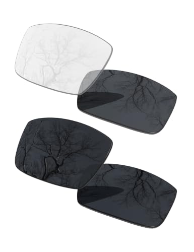 Image of 2 Pair Polarized Replacement Lenses Compatible with Oakley Gascan OO9014 Sunglasses