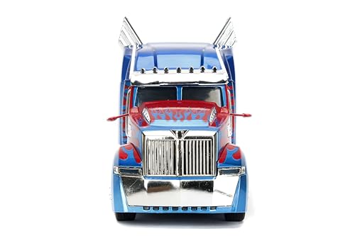 Jada Transformers Optimus Prime 1:24 con Robot y Puertas Abiertas miniatura 2