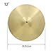 SHUNTIAN Crash Ride Cymbal Drum Cymbals 12/14/16/18/20 Inches for Drums (Color : 12