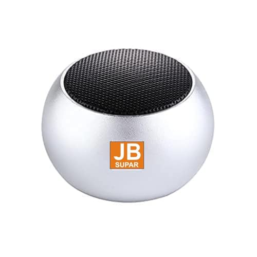 JB Super M3 Colorful Wireless Bluetooth Speakers 3D Mini Electroplating Round Steel Speaker Multicolor