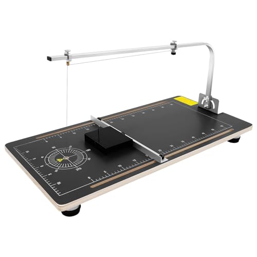 Cortador de temperatura ajustable para espuma con mesa de 38x78 cm y ángulo 45 2