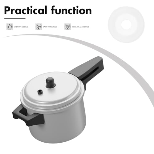 12 unidades de anillos selladores de silicona para ollas a presión, válvulas flotantes universales, repuestos para ollas eléctricas miniatura 4