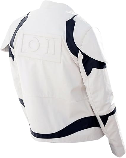 Girl’s Trooper White Leather Jacket – Sleek. Strong. Stylish.4