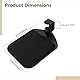 Packool Clamp-on Mouse Holder, Unter Schreibtisch Mouse Tray, 360 Grad drehbares Mouse Pad mit Schreibtisch Clamp, Platzsparende Mausplattform, passt bis zu 7 cm/2,7 Dicker Schreibtisch