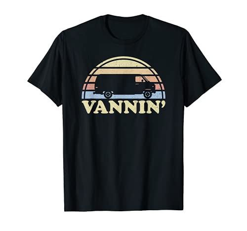 Vannin Shirt Van Life Retro Van Lovers Vanner Vantasy Camper T-Shirt