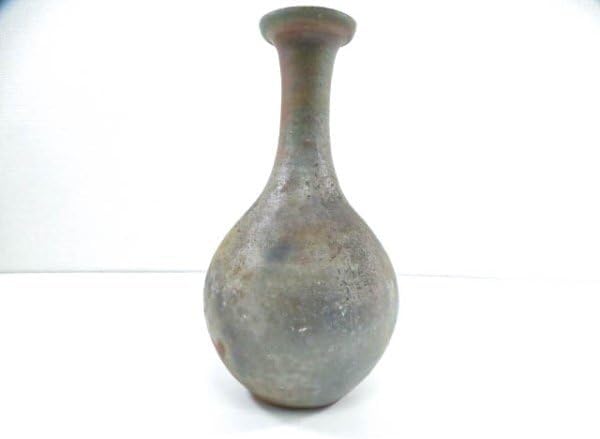 茶道具花入 備前焼 木村隆明造 共箱入