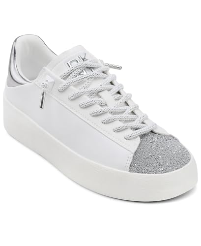 Image of DKNY Womens Ginali Everyday Lace Up Platform Sneaker
