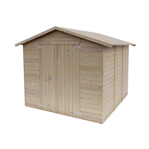 Caseta de madera de jardín Lady Big 2,5 x 3 grosor 19 mm