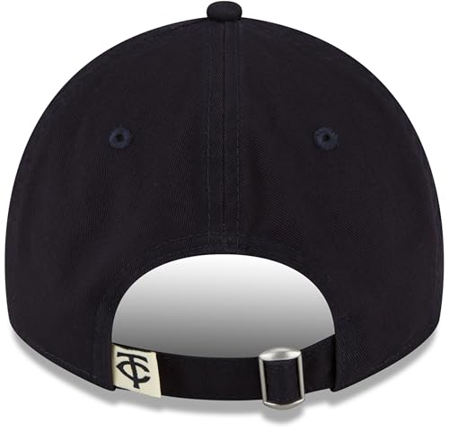 Image of New Era Unisex-Adult MLB Core Classic 9TWENTY Team Alternate 2 Adjustable Hat Cap One Size Fits All - Minnesota Twins Navy