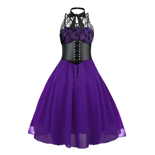Robe victorienne évasée pour affiner la taille lors des soirées costumées