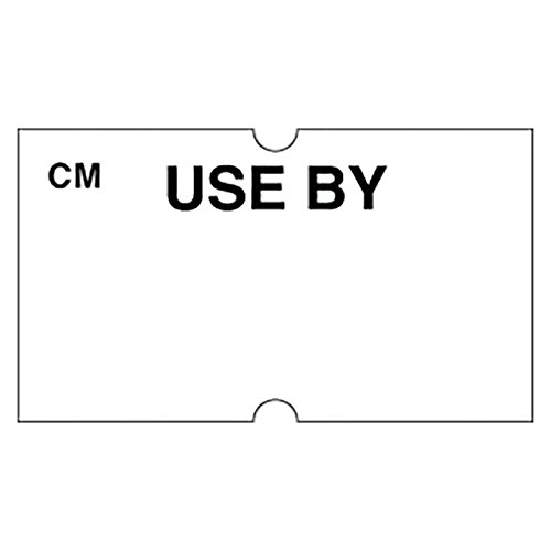 DayMark Date Coder Freezable Label, "USE BY", for DM3 SpeedyMark 10 1-Line Marking Gun, White (Pack of 8 Rolls)