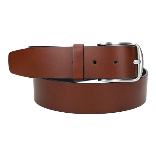 Ceinture en cuir homme marron X36 idéale pour costume et jean
