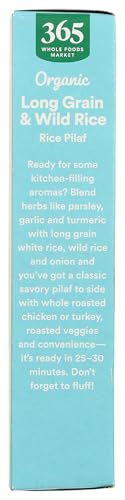 Image of 365 by Whole Foods Market, Organic Long Grain & Wild Rice Pilaf, 6 Ounce