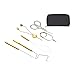MotiveTech 6X Fly Tying Tool Set, Accessories for Making Fishing Lures, with Storage Bag Winder
