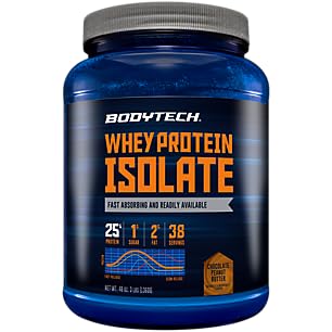 Whey Protein Isolate Powder - Chocolate Peanut Butter (3 lbs./38 Servings)