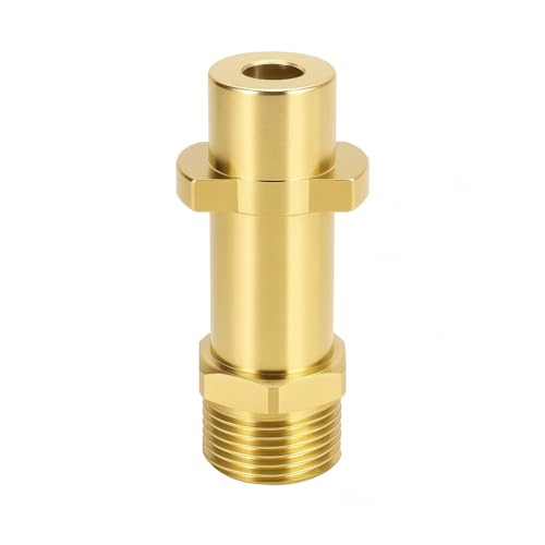 Adaptador para Hidrolavadora, Adaptador de Bayoneta para Hidrolavadora, Adaptador de Latón con Bayoneta M22 para Hidrolimpiadoras Karcher K2–K7